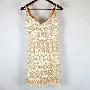 Vintage Niteline Beaded Lace Dress